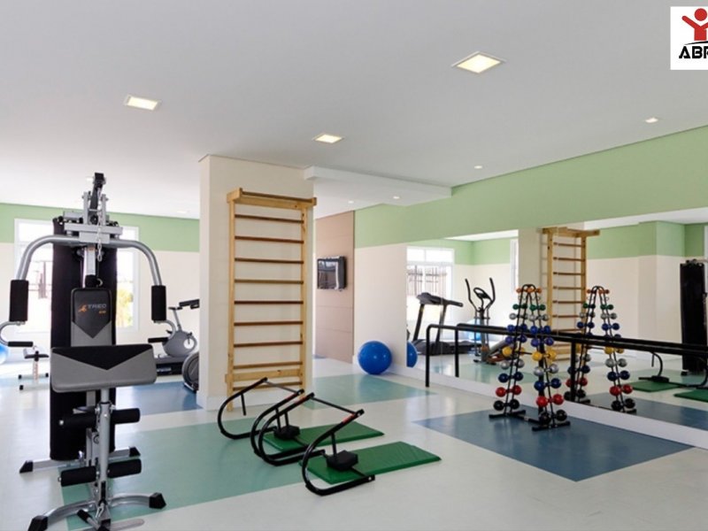 Apartamento à venda Jardim Messina com 65m² e 2 quartos por R$ 490.000 - 753524174-academia.jpg