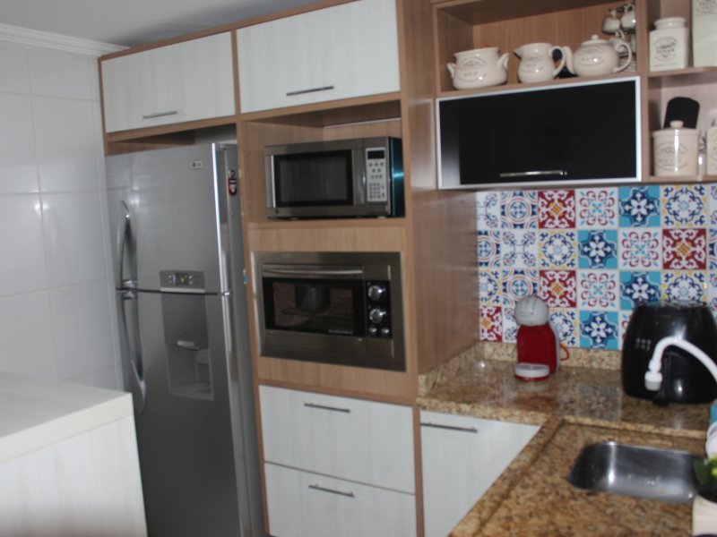 Casa de condomínio à venda Vila Monte Serrat com 70m² e 2 quartos por R$ 260.000 - 232900545-cozinha.JPG