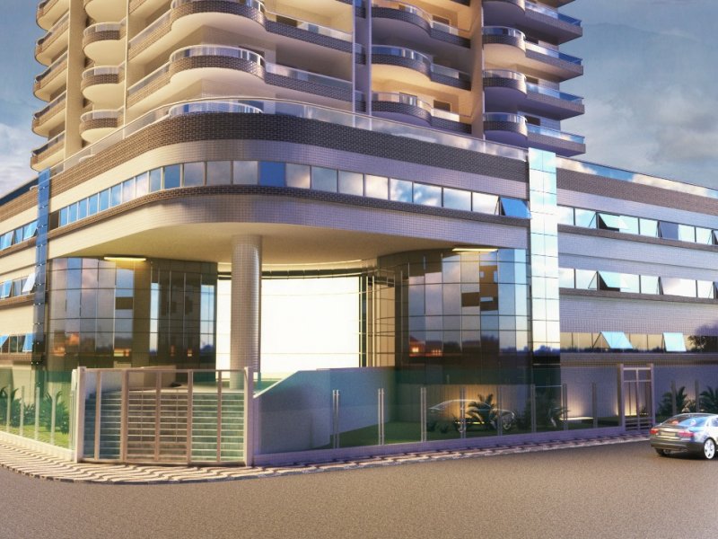 imóvel com 84m² - Guilhermina - Praia Grande