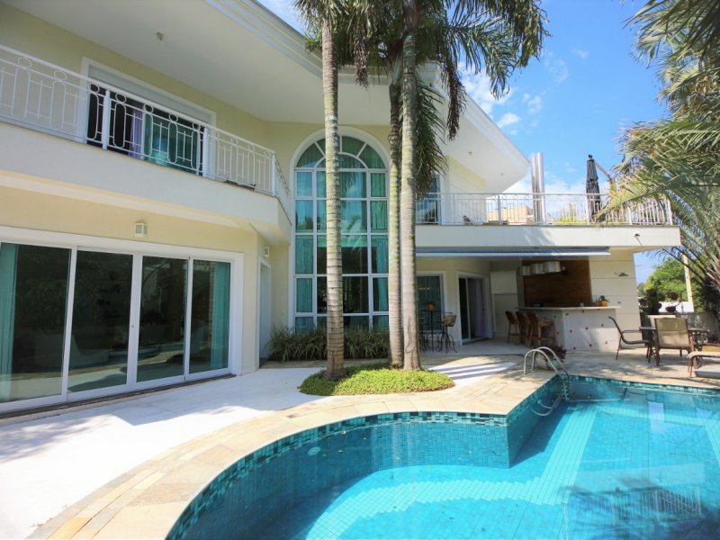 Casa de condomínio à venda Granja Caiapiá com 570m² e 4 quartos por R$ 3.800.000 - 649726494-area-piscina.jpg