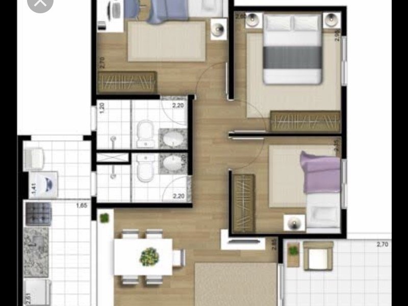 Apartamento à venda Jardim Previdência com 69m² e 3 quartos por R$ 480.000 - 229602114-image2.jpeg