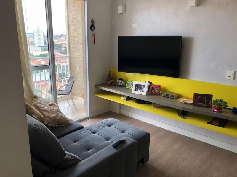 Apartamento à venda Vila Industrial (Campinas) com 67m² e 3 quartos por R$ 410.000 - 1015511658-sala-e-varanda.png
