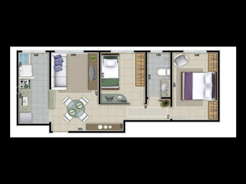 Apartamento à venda Jardim Paris com 46m² e 2 quartos por R$ 200.000 - 792005606-planta-apartamento.jpg