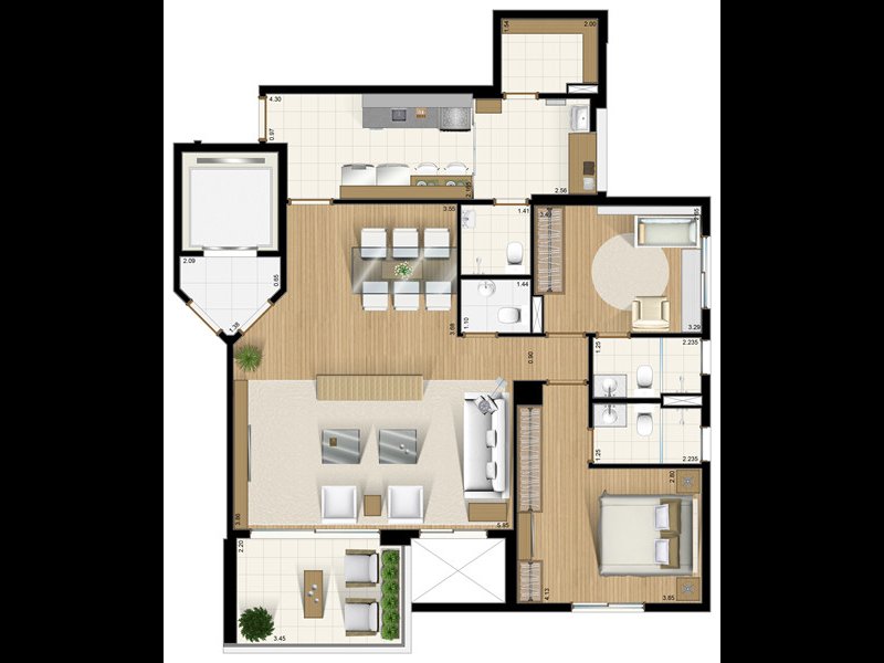 imóvel com 104m² - Butantã - São Paulo