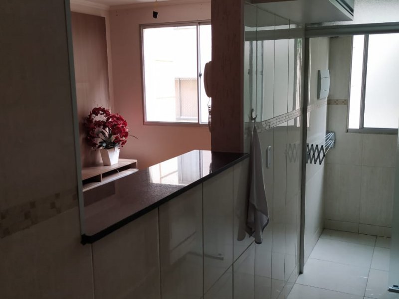 Apartamento para alugar Parque São Vicente com 60m² e 3 quartos por R$ 250.000 - 2112698295-cozinha3.JPG