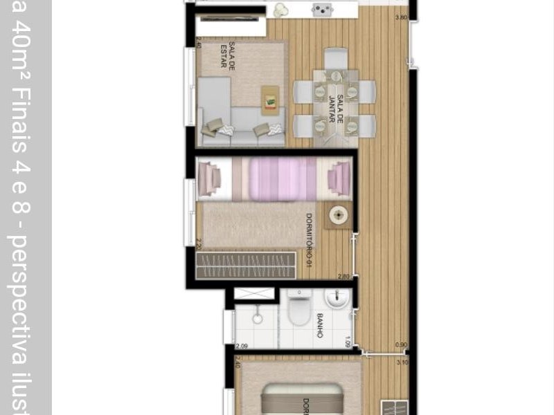 imóvel com 40m² - Centro - São Paulo