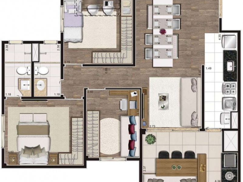 Apartamento à venda Alto da Lapa com 81m² e 3 quartos por R$ 690.000 - 1425590924-perpectiva-da-planta-81-m2.jpg