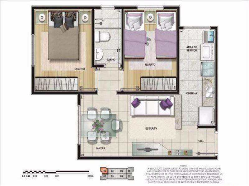 Apartamento à venda Vossoroca com 46m² e 2 quartos por R$ 165.000 - 855716977-kxlarge.jpg