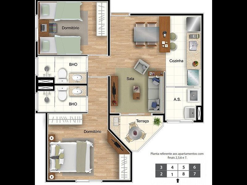 imóvel com 55m² - Jardim do Líbano - Barueri