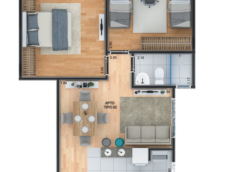 imóvel com 40m² - Jardim Guapituba - Mauá