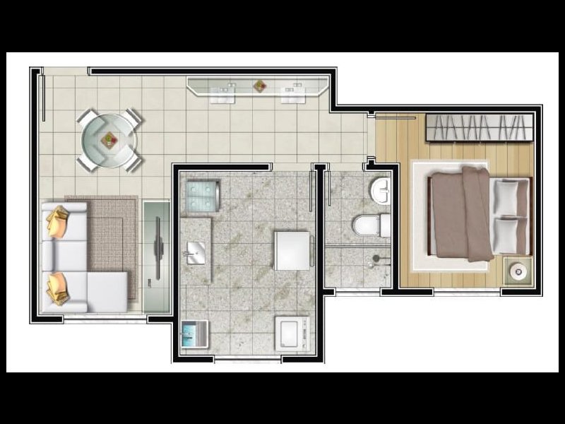 Apartamento à venda Jaraguá com 37m² e 1 quarto por R$ 190.000 - 1468640550-img-20190514-wa0021.jpg