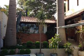 Casa de condomínio à venda Centro com 400112m² - 3 dormitórios -  vagas - R$ 2.590.000 - 292093146-jd-flores-1-vista-churrasqueira.jpg