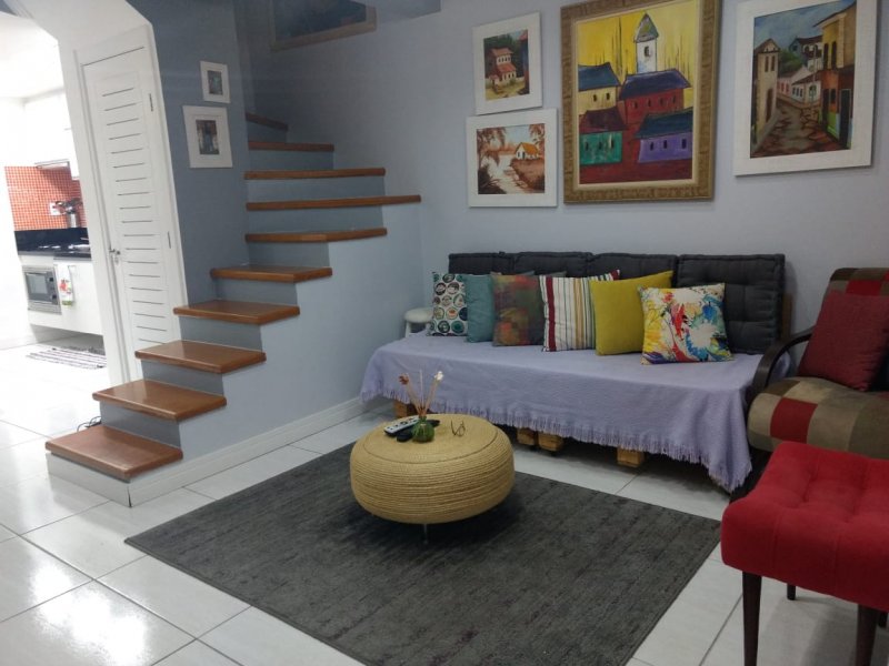 Casa de condomínio à venda Sarandi com 90m² e 2 quartos por R$ 435.000 - 1571841413-1-sala-de-estar.jpeg