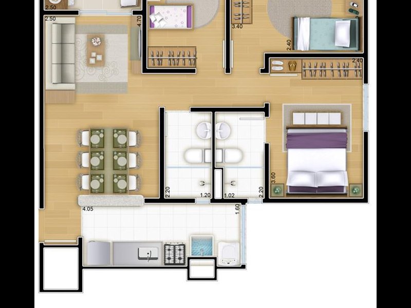 Apartamento à venda Jardim Íris com 62m² e 3 quartos por R$ 355.000 - 337351605-130359221192876664-666x600-planta-do-apartamento-de-3-dormitorios-62m.jpg