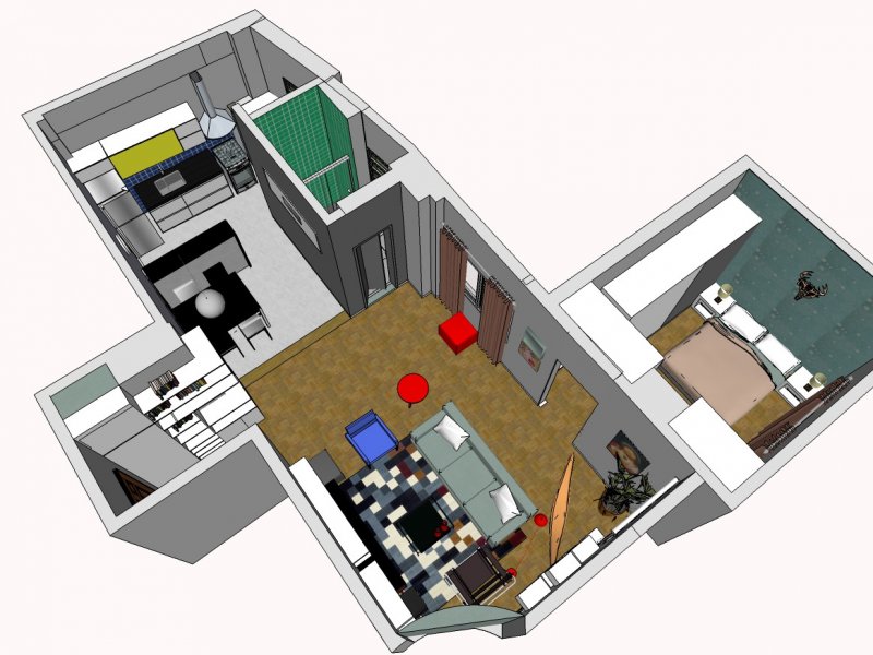 Apartamento à venda Campos Elíseos com 53m² e 1 quarto por R$ 400.000 - 1136177122-imagem-2.jpg