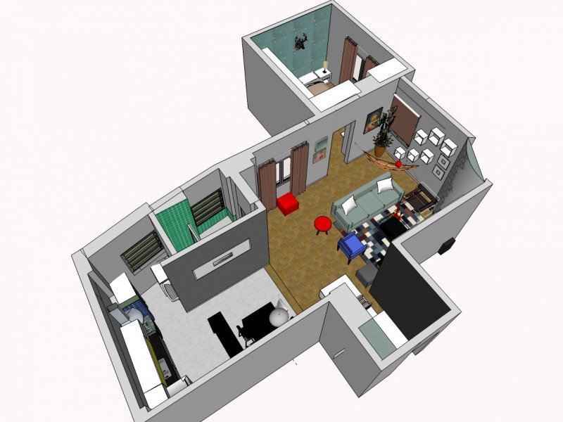 Apartamento à venda Campos Elíseos com 53m² e 1 quarto por R$ 400.000 - 1406682175-imagem-1.jpg