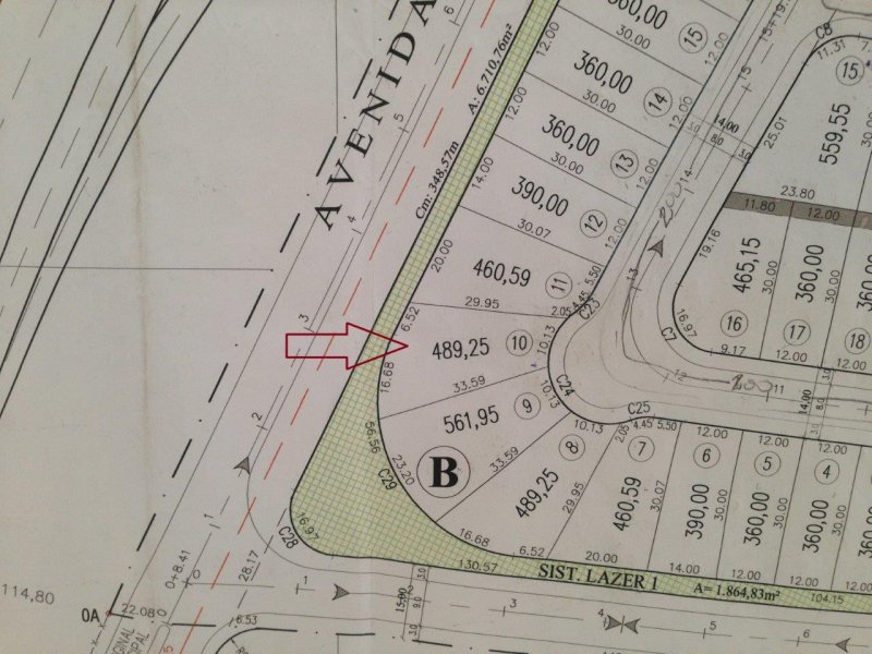 Terreno à venda Parque dos Resedás com 489m² e  quartos por R$ 400.000 - 1312129925-13-planta.jpg