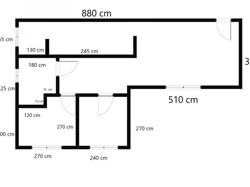 Apartamento à venda Tremembé com 50m² e 2 quartos por R$ 170.000 - 1031488269-planta.jpg