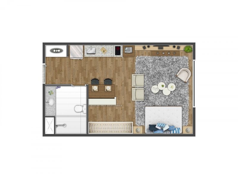 imóvel com 36m² - Boa Vista - São Caetano do Sul