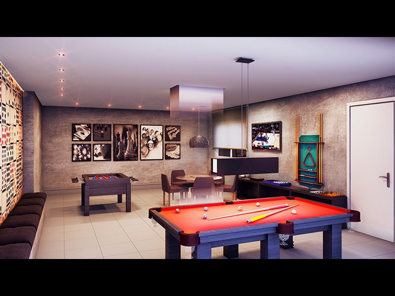 Apartamento à venda Jardim Marajoara com 143m² e 2 quartos por R$ 660.000 - 419866045-salao-de-jogos.jpg