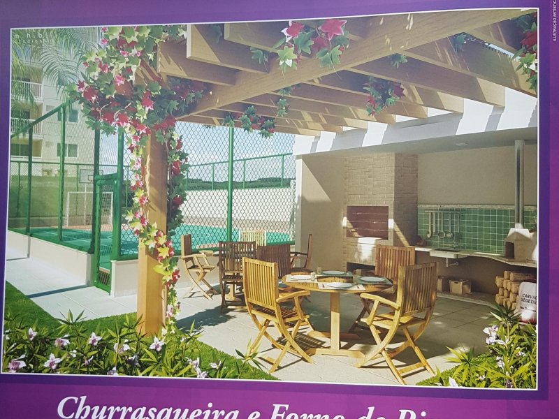Apartamento à venda Taquara com 60m² e 2 quartos por R$ 250.000 - 1619738989-churrasqueira.jpg