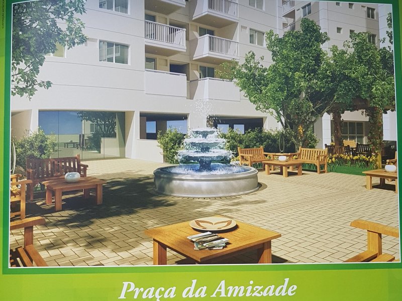 Apartamento à venda Taquara com 60m² e 2 quartos por R$ 250.000 - 869204002-praca.jpg