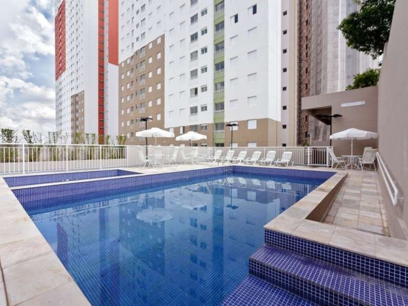 Apartamento à venda Canhema com 44m² e 2 quartos por R$ 265.000 - 36239847-piscina.jpg