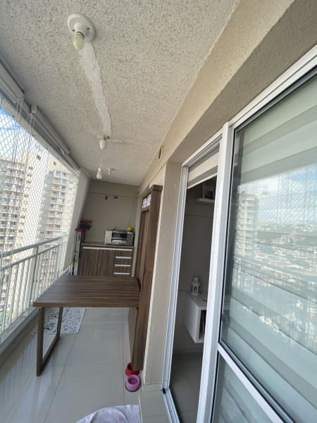 Apartamento à venda Jardim Santa Terezinha (Zona Leste) com 52m² e 2 quartos por R$ 450.000 - 2051799095-sacada-3.JPEG