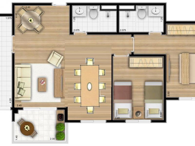 imóvel com 63m² - Vila Prudente - São Paulo