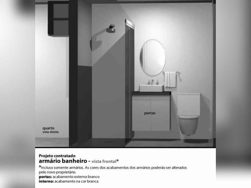 Studio à venda Jardim das Acácias com 22m² e 1 quarto por R$ 350.000 - armarios-banheiro.jpg