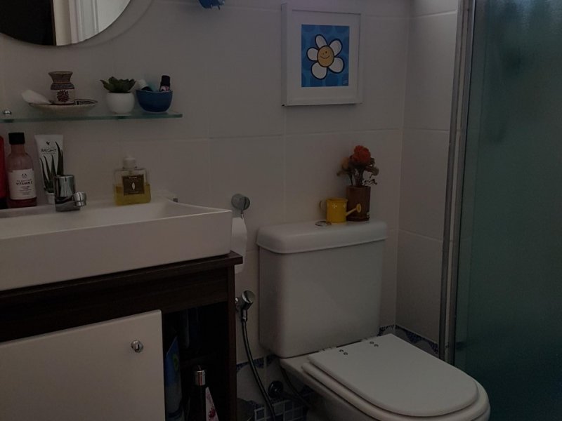 Apartamento à venda Vila Basiléia com 55m² e 3 quartos por R$ 375.000 - 1435425589-banheiro-1.jpg