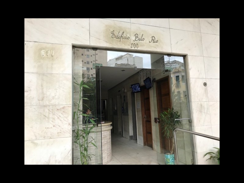 Apartamento à venda Centro com 40m² e 2 quartos por R$ 295.000 - 149149738-ent-predio-1.jpg