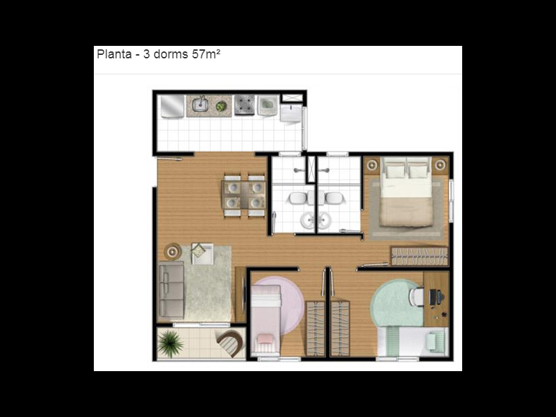 Apartamento à venda Colônia (Zona Leste) com 57m² e 3 quartos por R$ 260.000 - 872833163-planta-57m2-sugaya.png