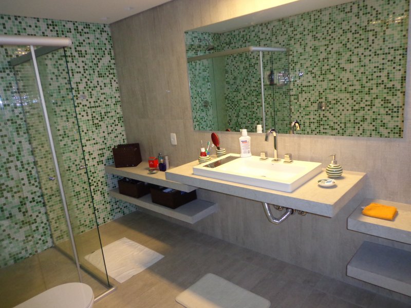 Apartamento à venda Panamby com 140m² e 3 quartos por R$ 1.230.000 - 2070790569-banho-suite.JPG