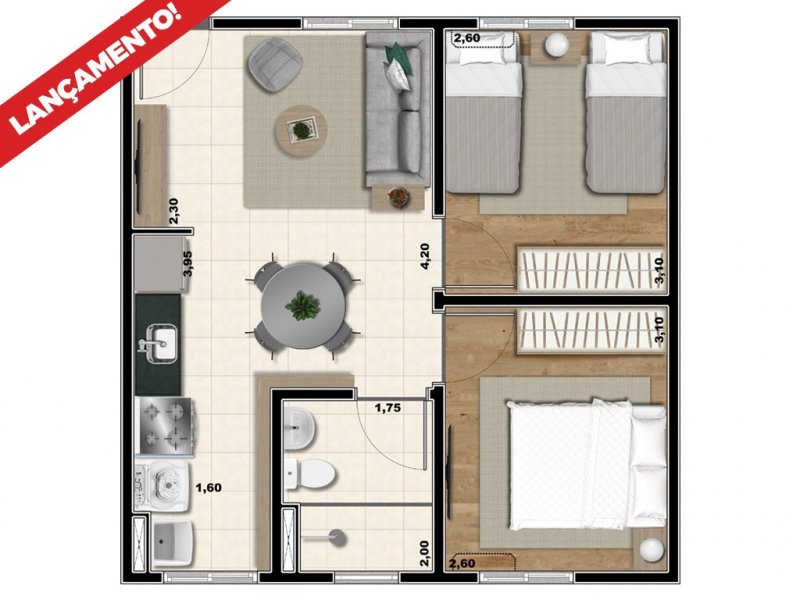 Apartamento à venda Jardim Ferraz com 43m² e 2 quartos por R$ 169.000 - 947358889-whatsapp-image-2019-08-31-at-12.jpeg