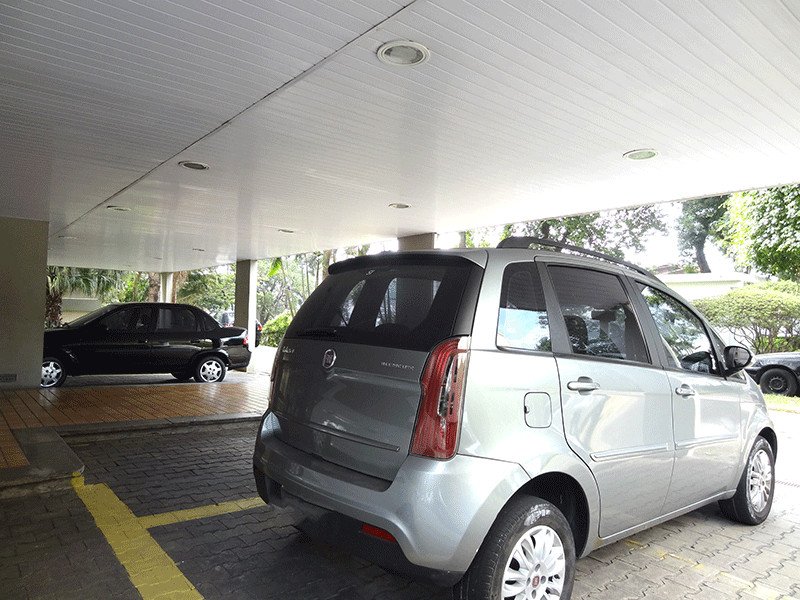 Apartamento para alugar Vila Campestre com 78m² e 3 quartos por R$ 350.000 - 1615006025-garagem.jpg