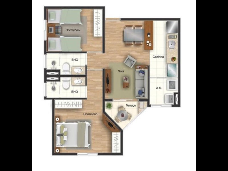 imóvel com 55m² - Jardim do Líbano - Barueri