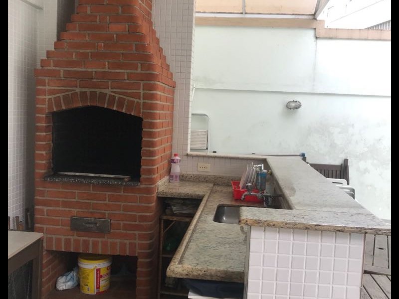 Casa de condomínio à venda Campo Grande com 177m² e 3 quartos por R$ 700.000 - 760968479-area-de-lazer-pia-da-churrasqueira.JPG
