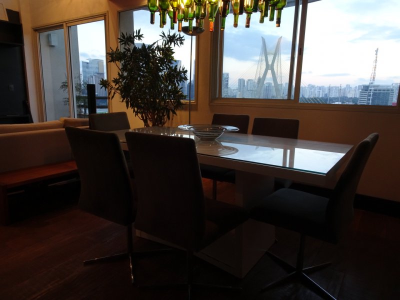 Loft à venda Real Parque com 98m² e 1 quarto por R$ 600.000 - 1067716488-jantar-5.JPG