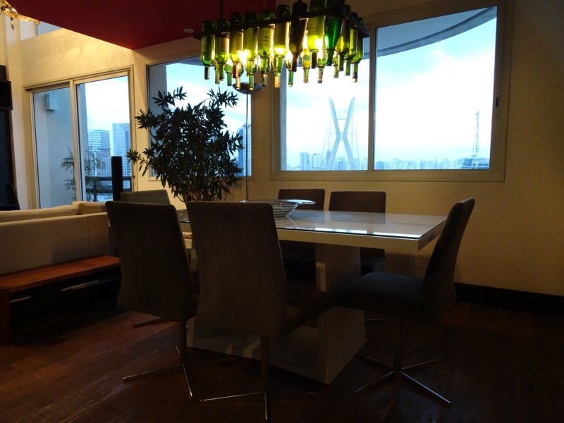 Loft à venda Real Parque com 98m² e 1 quarto por R$ 600.000 - 1612298273-jantar-4.JPG