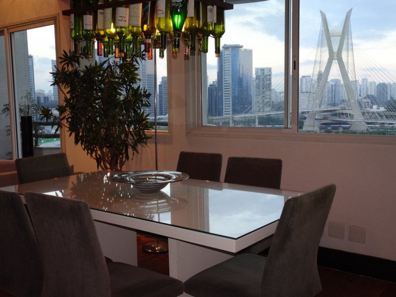 Loft à venda Real Parque com 98m² e 1 quarto por R$ 600.000 - 1735979590-jantar-9.JPG