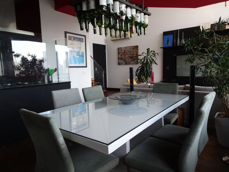 Loft à venda Real Parque com 98m² e 1 quarto por R$ 600.000 - 853967442-jantar-3.JPG