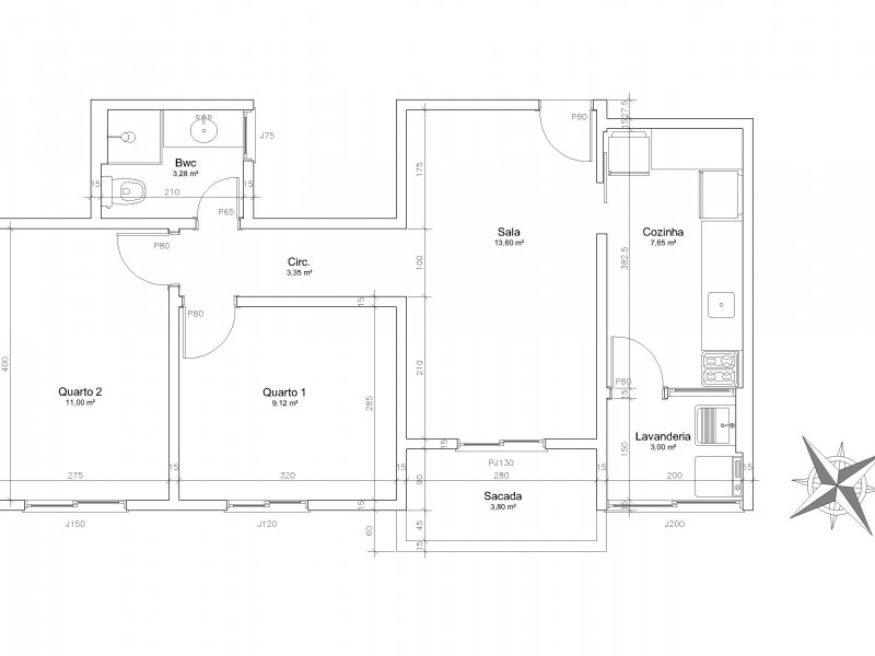 Apartamento à venda Córrego Grande com 60m² e 2 quartos por R$ 385.000 - 1745540074-planta-baixa.jpg