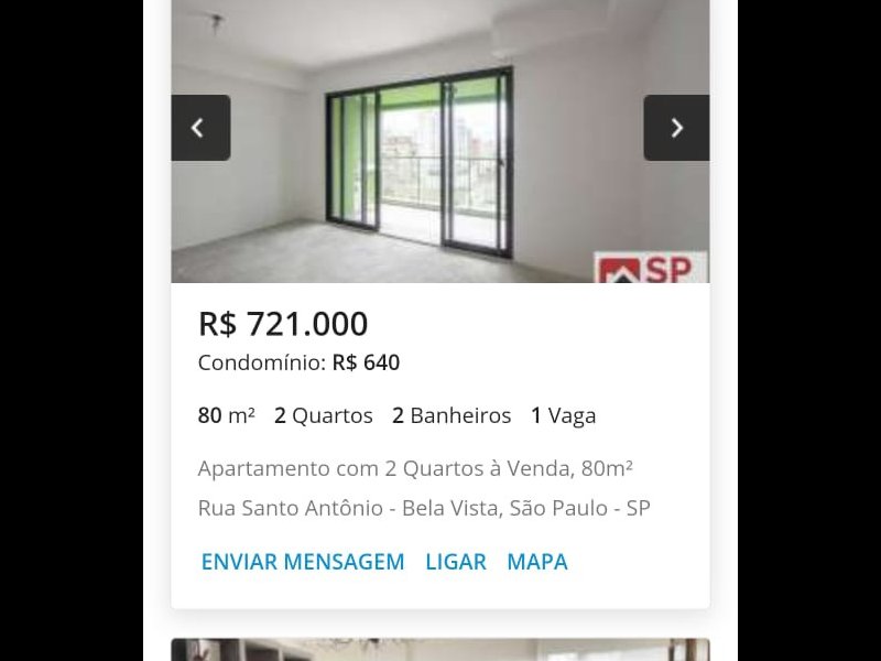 imóvel com 80m² - Bela Vista - São Paulo