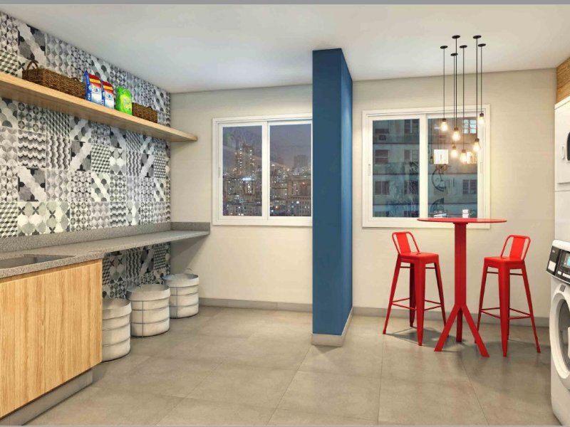 Studio à venda Bela Vista com 31m² e 1 quarto por R$ 410.000 - 932399754-lavanderia.jpg