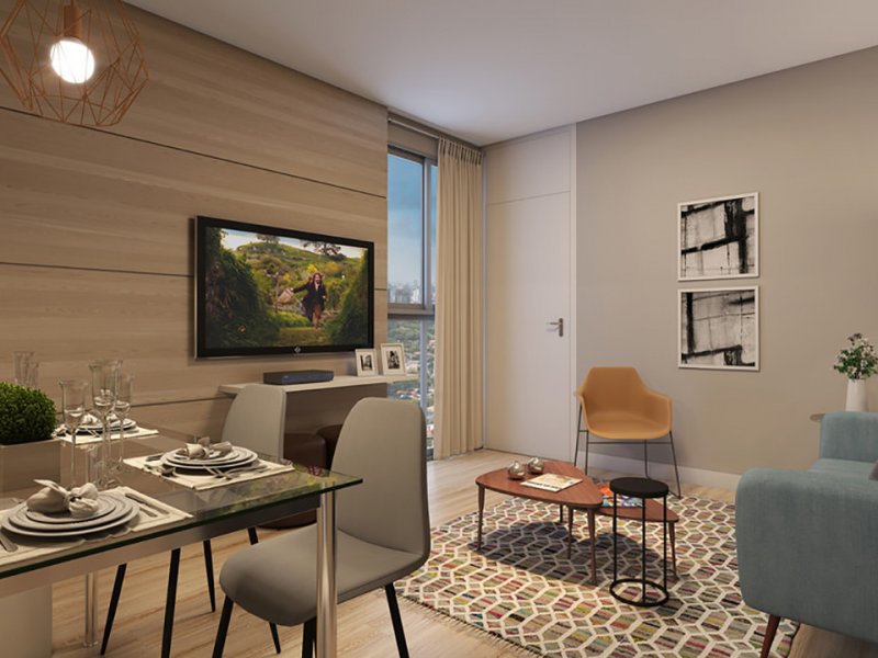 Apartamento à venda Chácara Roselandia com 42m² e 2 quartos por R$ 162.900 - 1083862701-sp-conquista-cotia-living.jpg