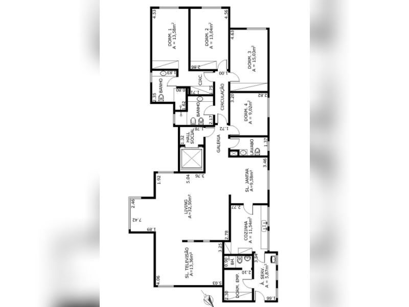 imóvel com 180m² - Vila Andrade - São Paulo