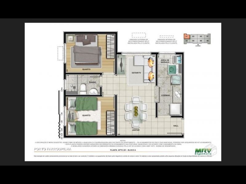 Apartamento à venda Rubem Berta com 60m² e 2 quartos por R$ 159.900 - 1457847601-ahr0cdovl2ltzy5vbhguy29tlmjyl2ltywdlcy81oc81oda0mzy1ndk4lmpwzw.jpg