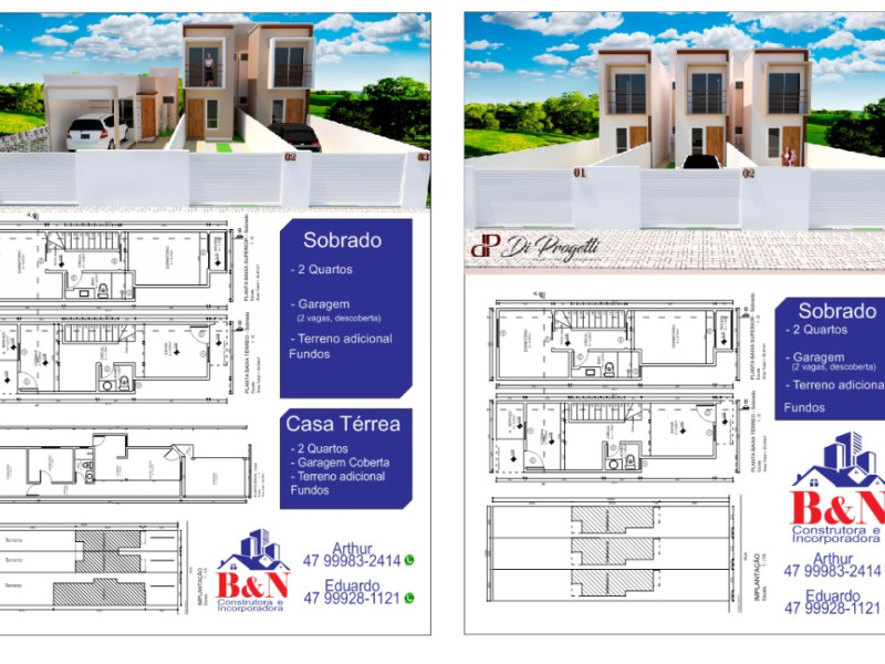 Casa à venda Centro com 65m² e 2 quartos por R$ 175.000 - banner-sobrados-e-casa.jpg