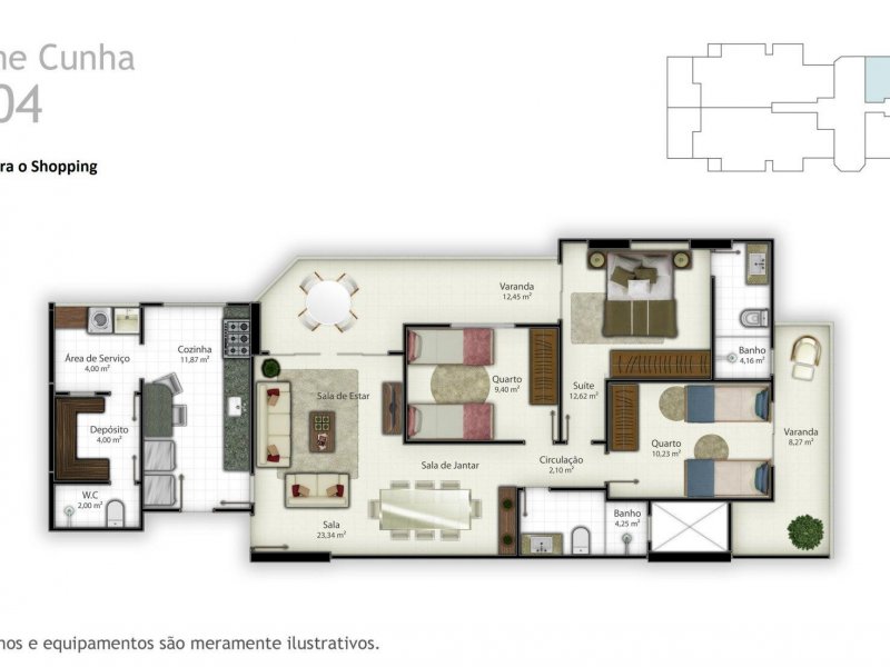 imóvel com 120m² - Praia da Costa - Vila Velha